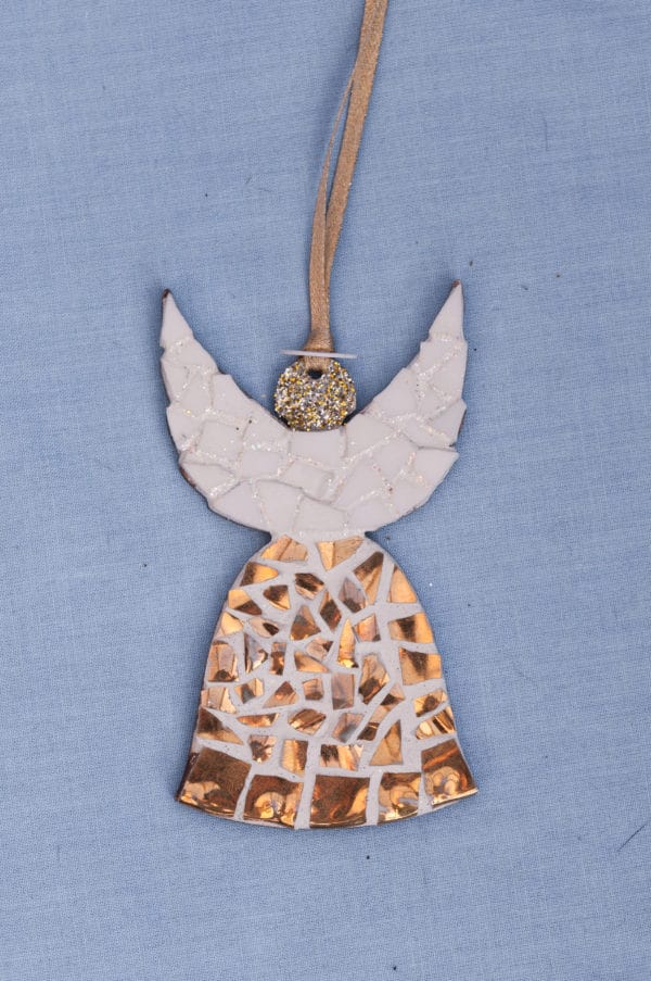 China Mosaic Angel Ornament 4