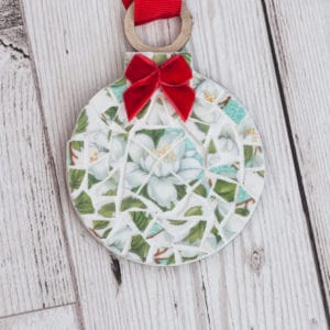 China Mosaic Bauble Ornament 2