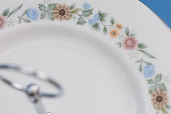 Royal Doulton 2 Tier China Cake Stand Detail 2