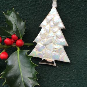 China Mosaic Pearl Christmas Tree 6