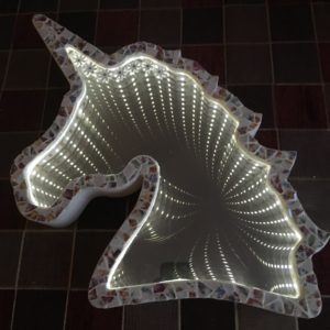 China Mosaic Unicorn Endless Mirror
